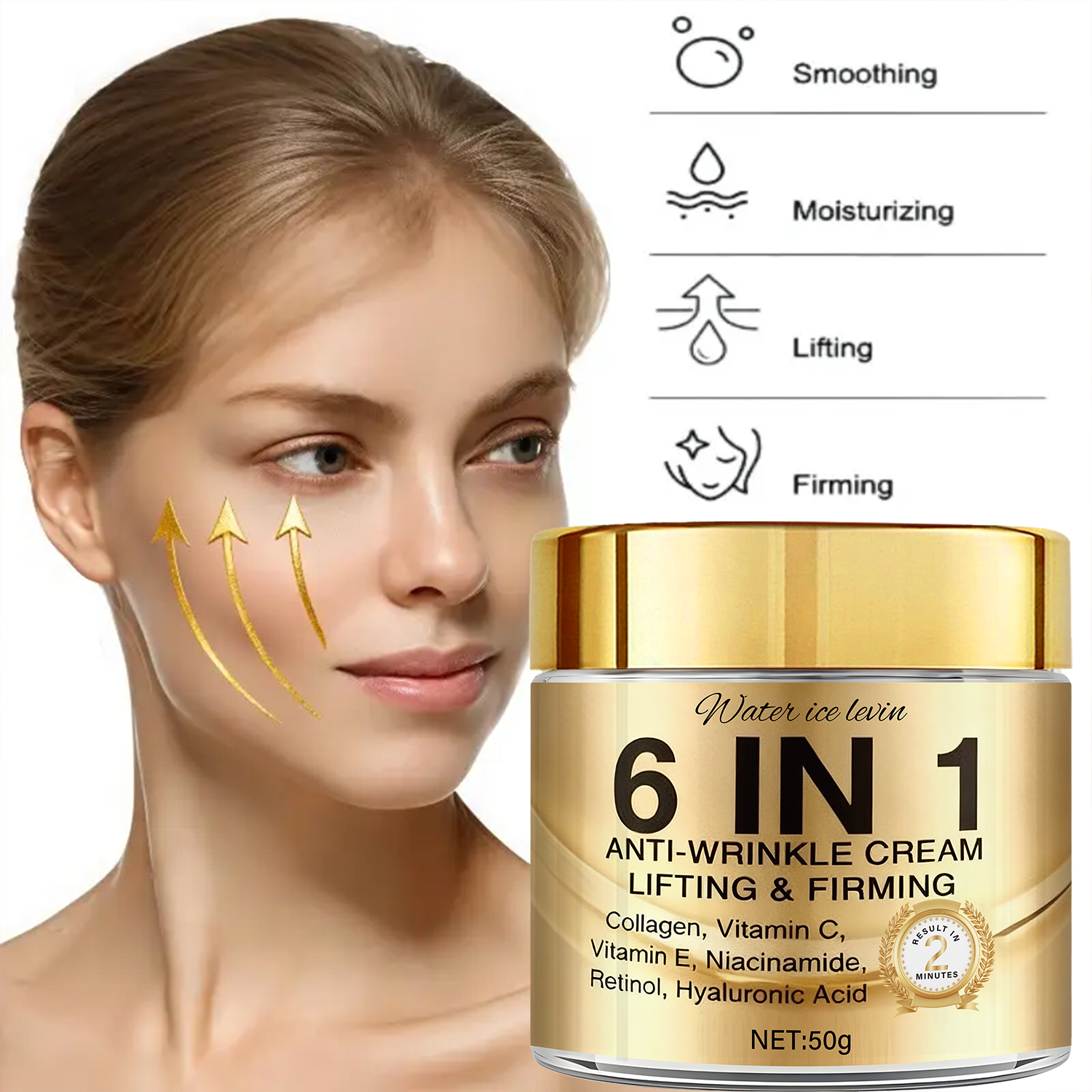 6-In-1 Anti-Wrinkle Cream. Lif – Retinol Vitamin A Cream recenzja i cena